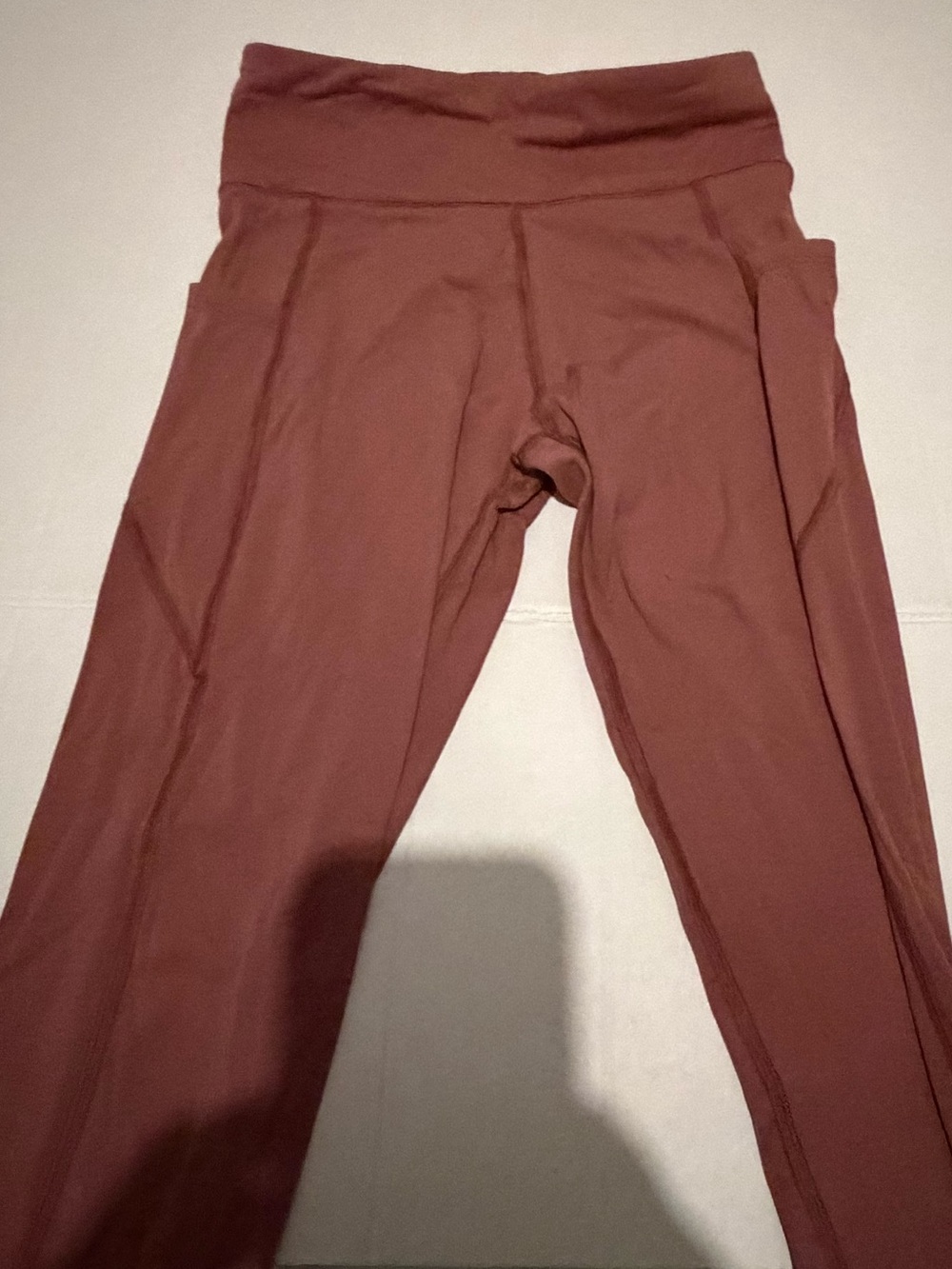Aeropostale High-Waist Leggings in Dusty Rose